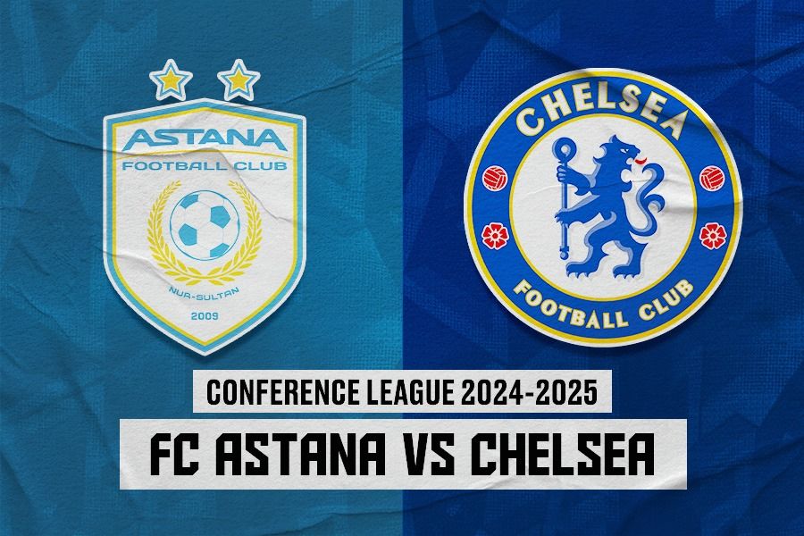 Laga FC Astana vs Chelsea di UEFA Conference League 2024-2025. (Dede Sopatal Mauladi/Skor.id).