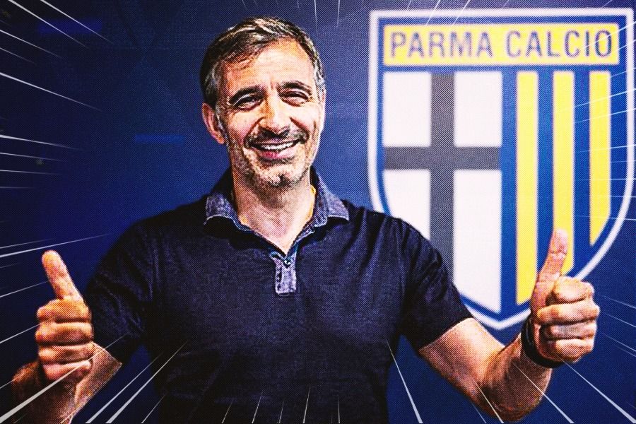 Fabio Pecchia, pelatih Parma. (Rahmat Ari Hidayat/Skor.id).