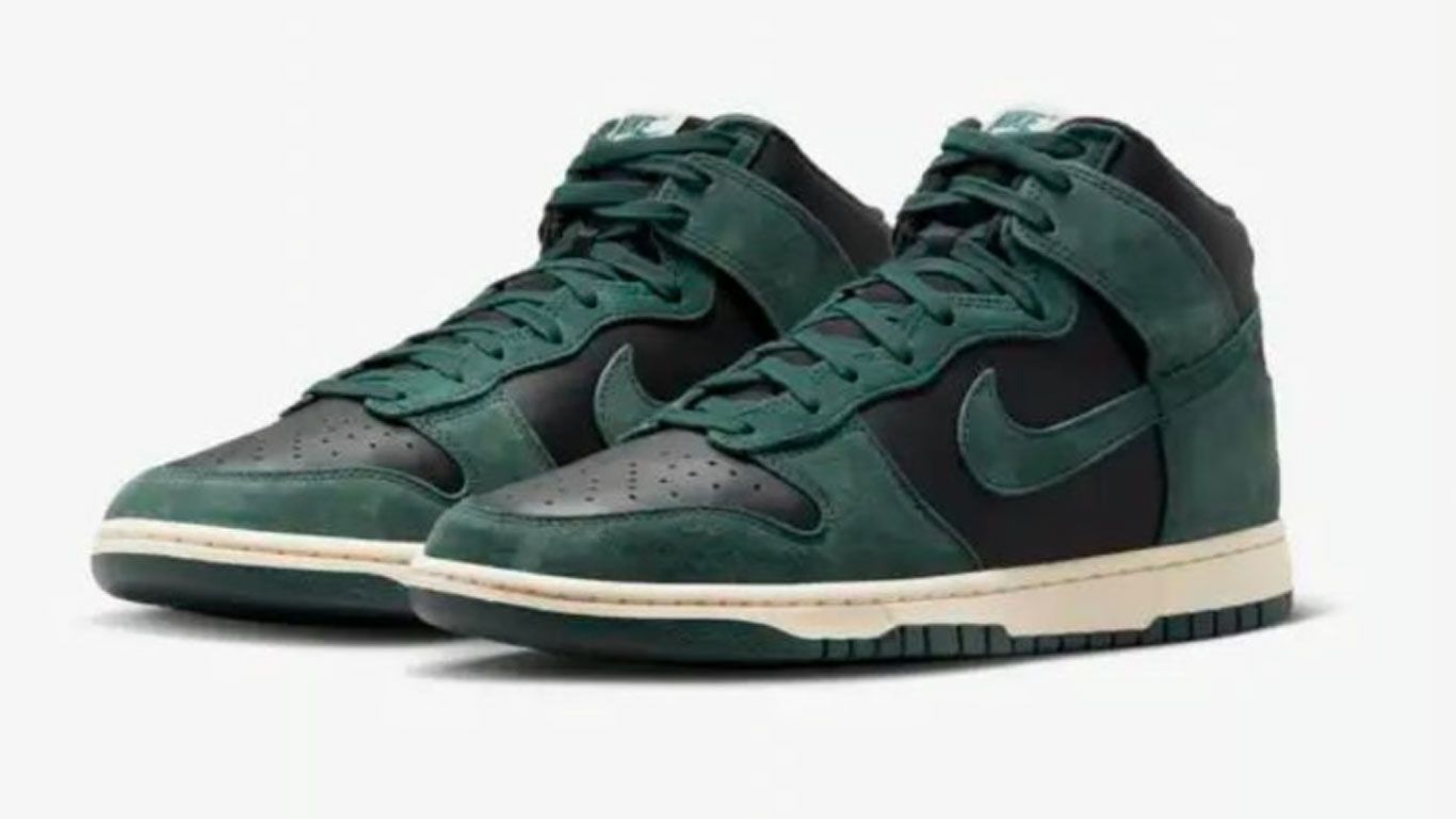 Sepatu Kets Nike Dunk High Faded Spruce Cocok untuk Komunitas Olahraga