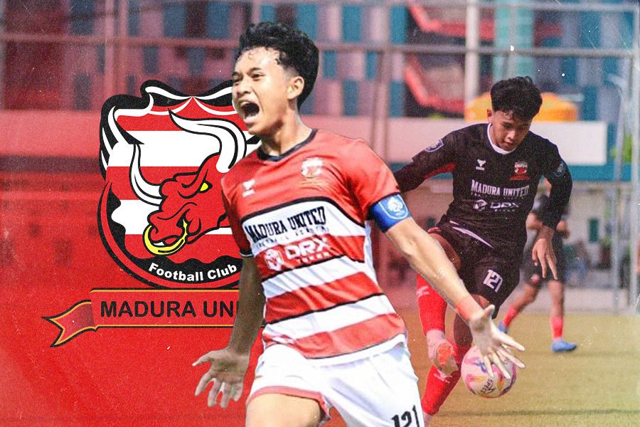 Pemain Madura United FC U-16, Fardan Ary Setyawan.