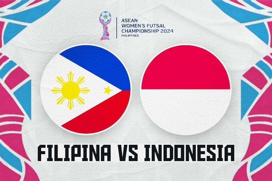 Timnas futsal putri Filipina vs Timnas futsal putri Indonesia pada Piala AFF Futsal Wanita 2024 atau ASEAN Women's Futsal Championsip 2024 di Filipina, 20 November 2024. (Rahmat Ari Hidayat/Skor.id)