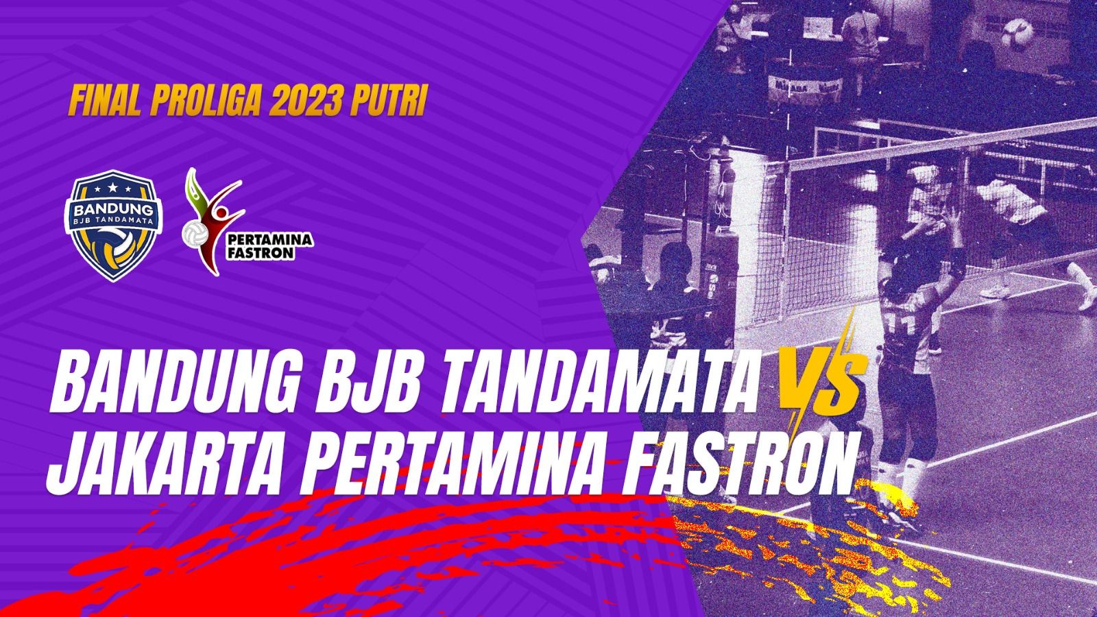Road to Final Proliga 2023: Bandung BJB Tandamata Vs Jakarta Pertamina Fastron