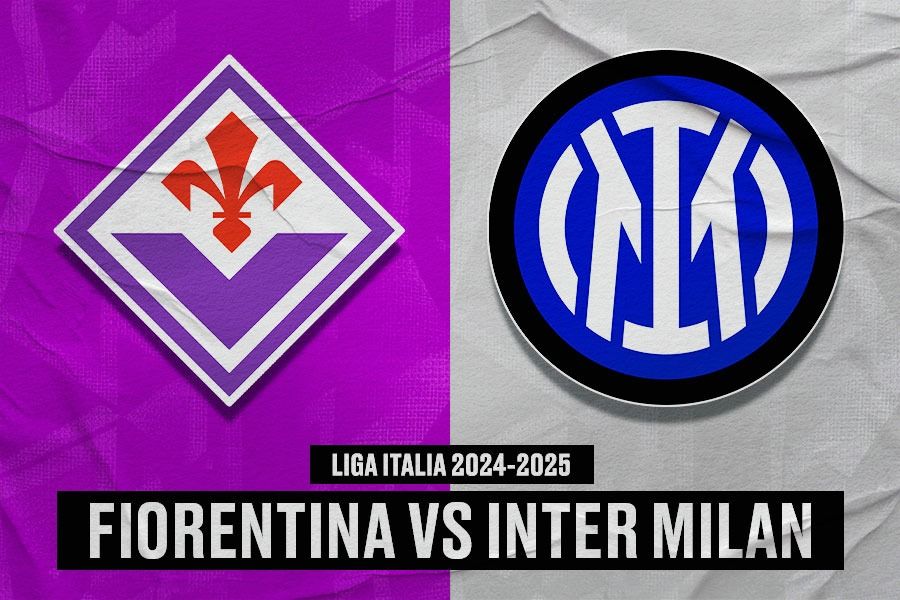 Laga Fiorentina vs Inter Milan di Liga Italia 2024-2025. (Yusuf/Skor.id).