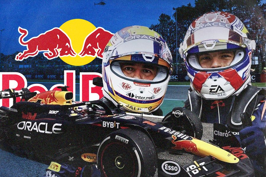 Didirikan dan mulai turun pada tahun 2005, Tim Red Bull Racing terbilang tidak memerlukan waktu terlalu lama untuk menjadi raksasa di Kejuaraan Dunia Formula 1. (Jovi Arnanda/Skor.id)  