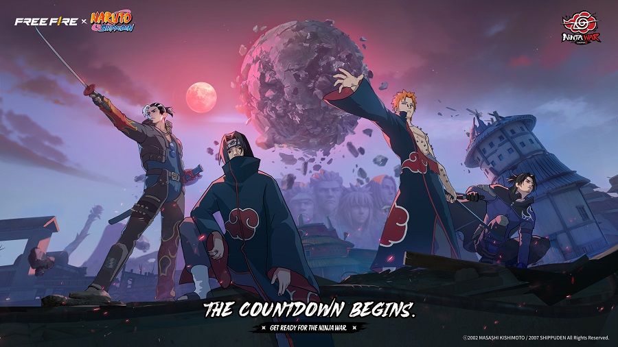 Kolaborasi Free Fire x Naruto Chapter 2. (Garena)