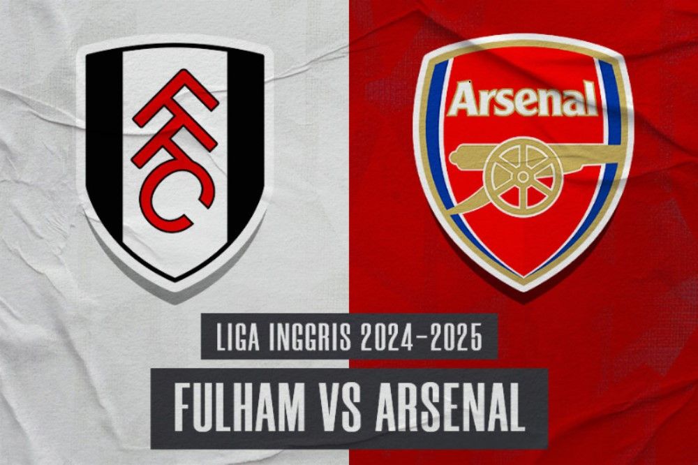 Laga Fulham vs Arsenal di Liga Inggris 2024-2025. (Hendy Andika/Skor.id).