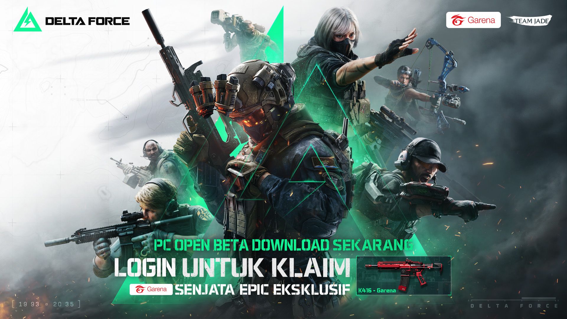 Game Delta Force dari Garena versi PC meluncur mulai hari Ini. (Garena)