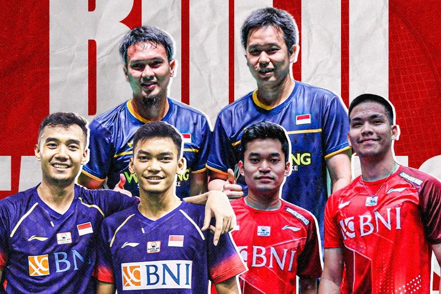 Ganda Putra Indonesia di Babak 16 besar Kejuaraan Dunia BWF 2023