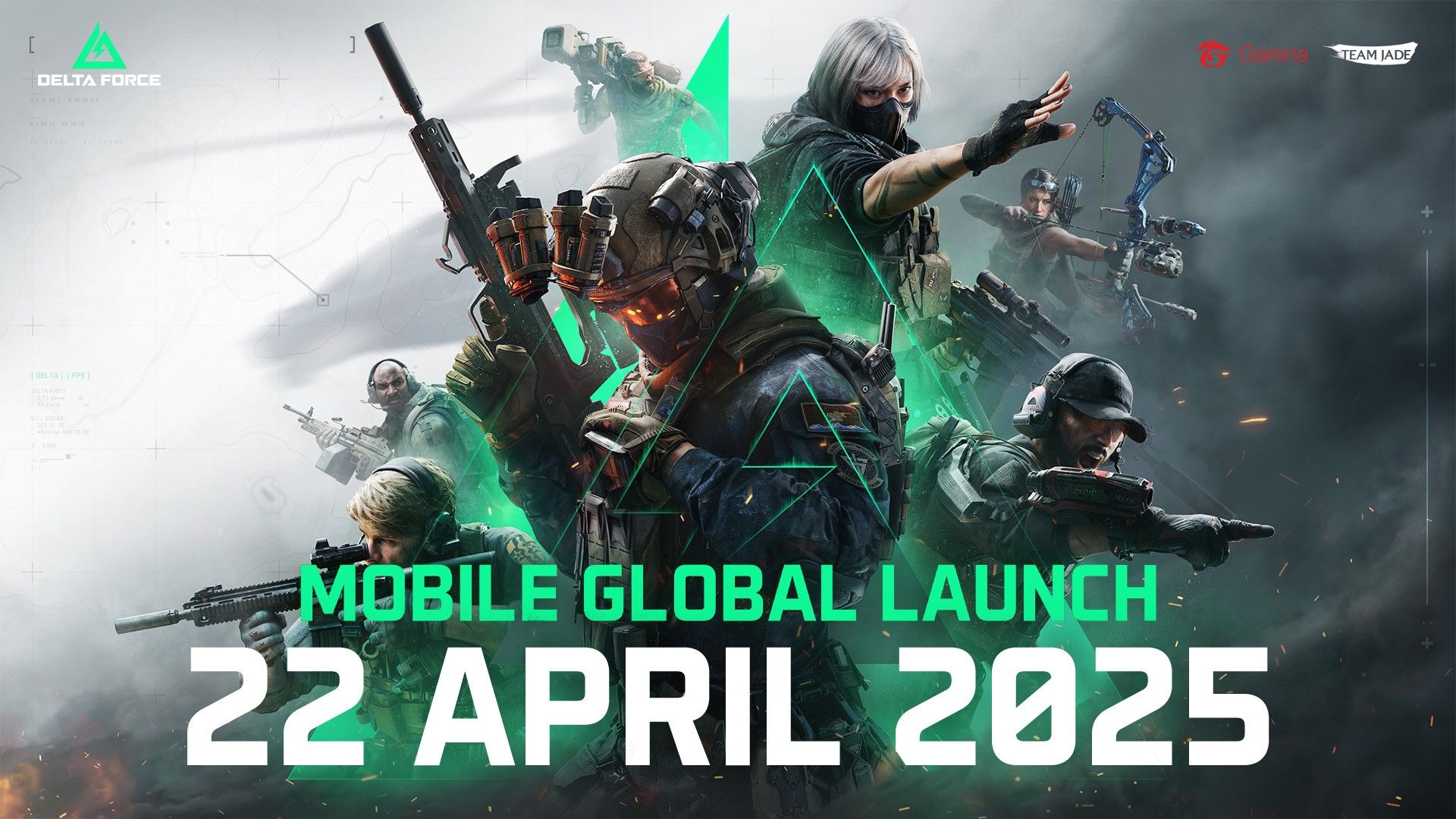 Launching Global game Garena Delta Force Mobile. (Garena)