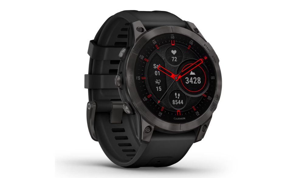 Garmin Epix (Gen 2) Sapphire 47mm - Black Titanium.