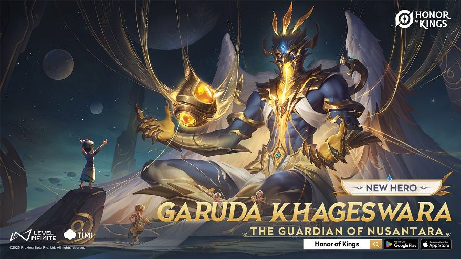 Garuda Khageswara, Hero Baru di Honor of Kings asal Indonesia. (Honor of Kings)