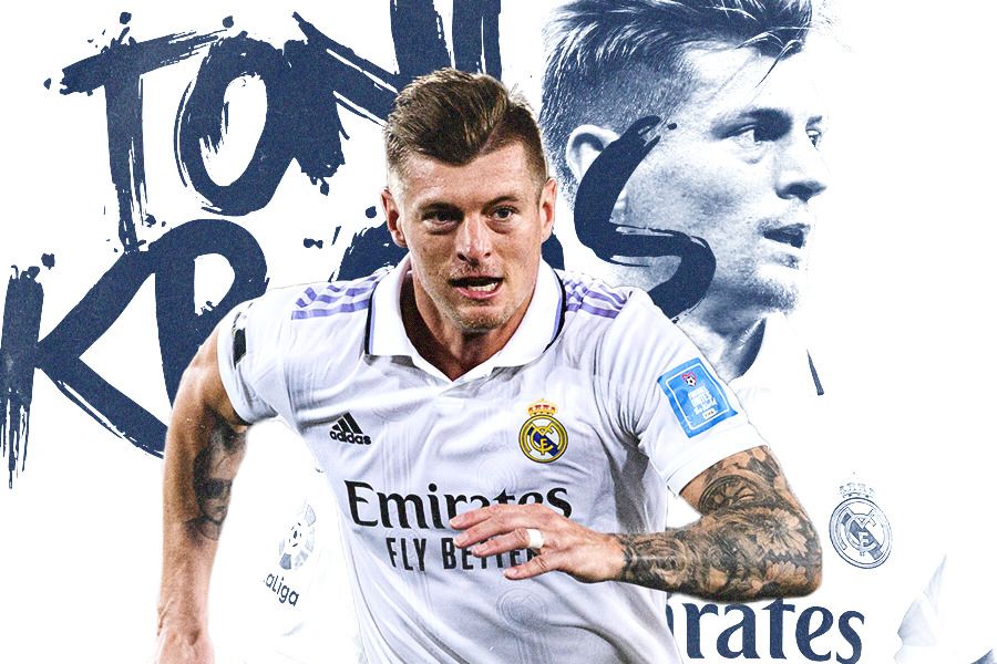 Gelandang Real Madrid, Toni Kroos. (Jovi Arnanda/Skor.id)
