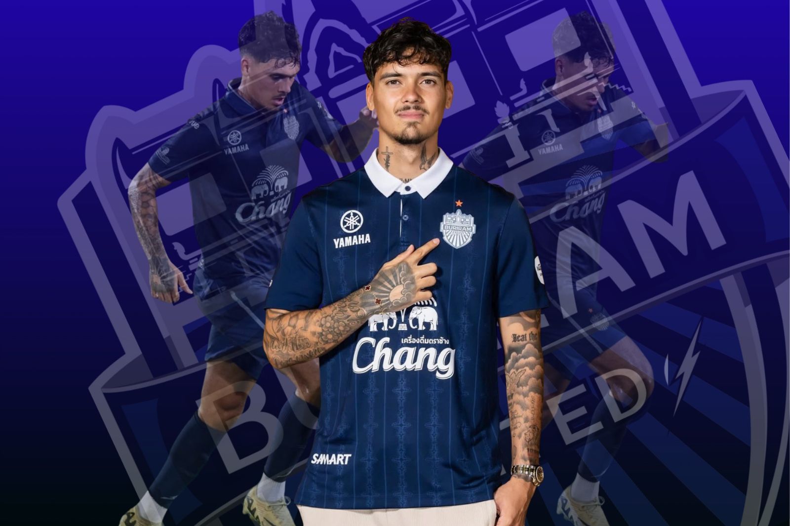 Shayne Pattynama (Buriram United). (Foto: Dok. Buriram United/Grafis: Skor.id)