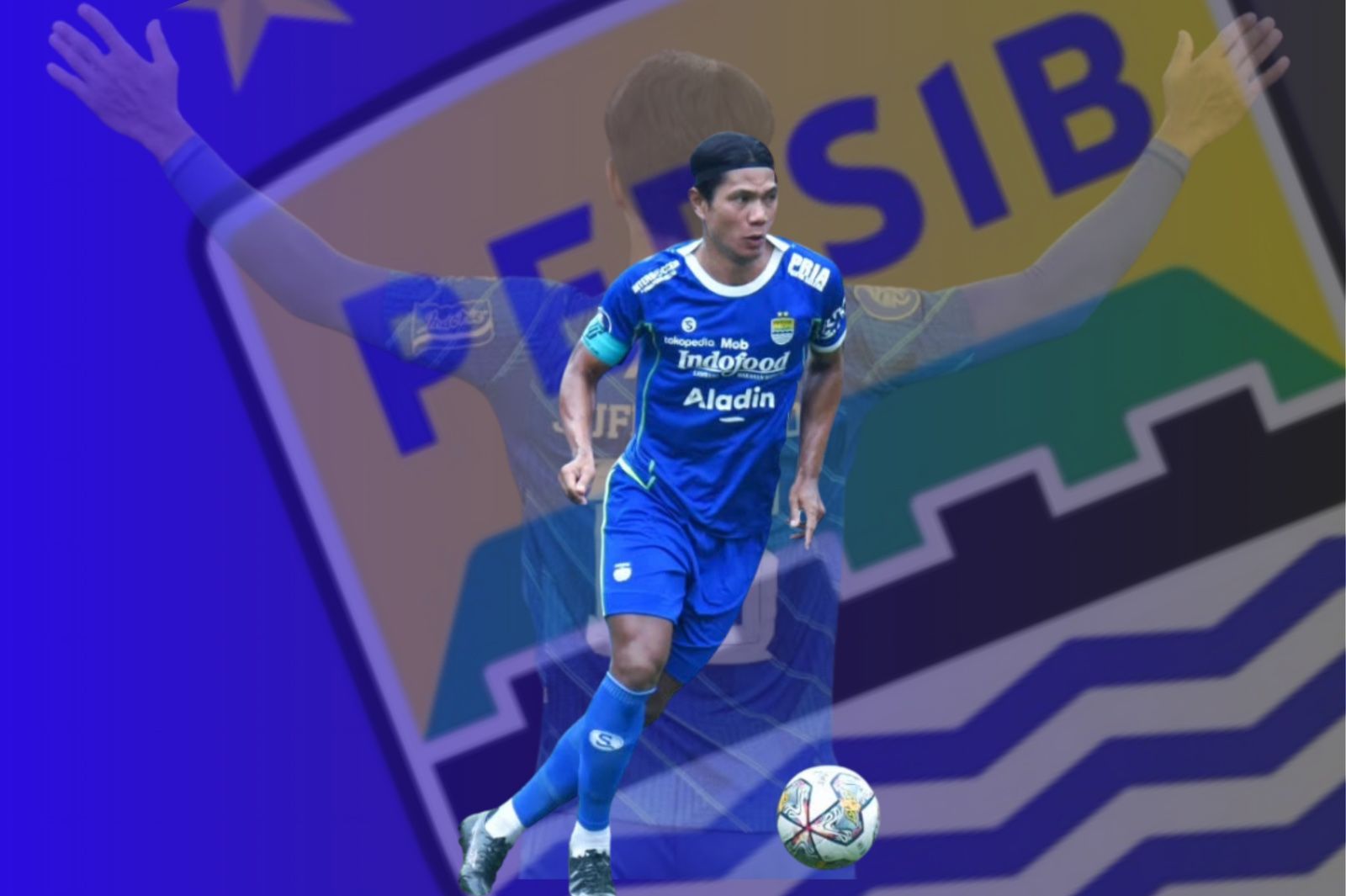 Bek Persib Bandung, Achmad Jufriyanto. (Foto: Instagram @achmad16jufriyanto/Grafis: Skor.id)