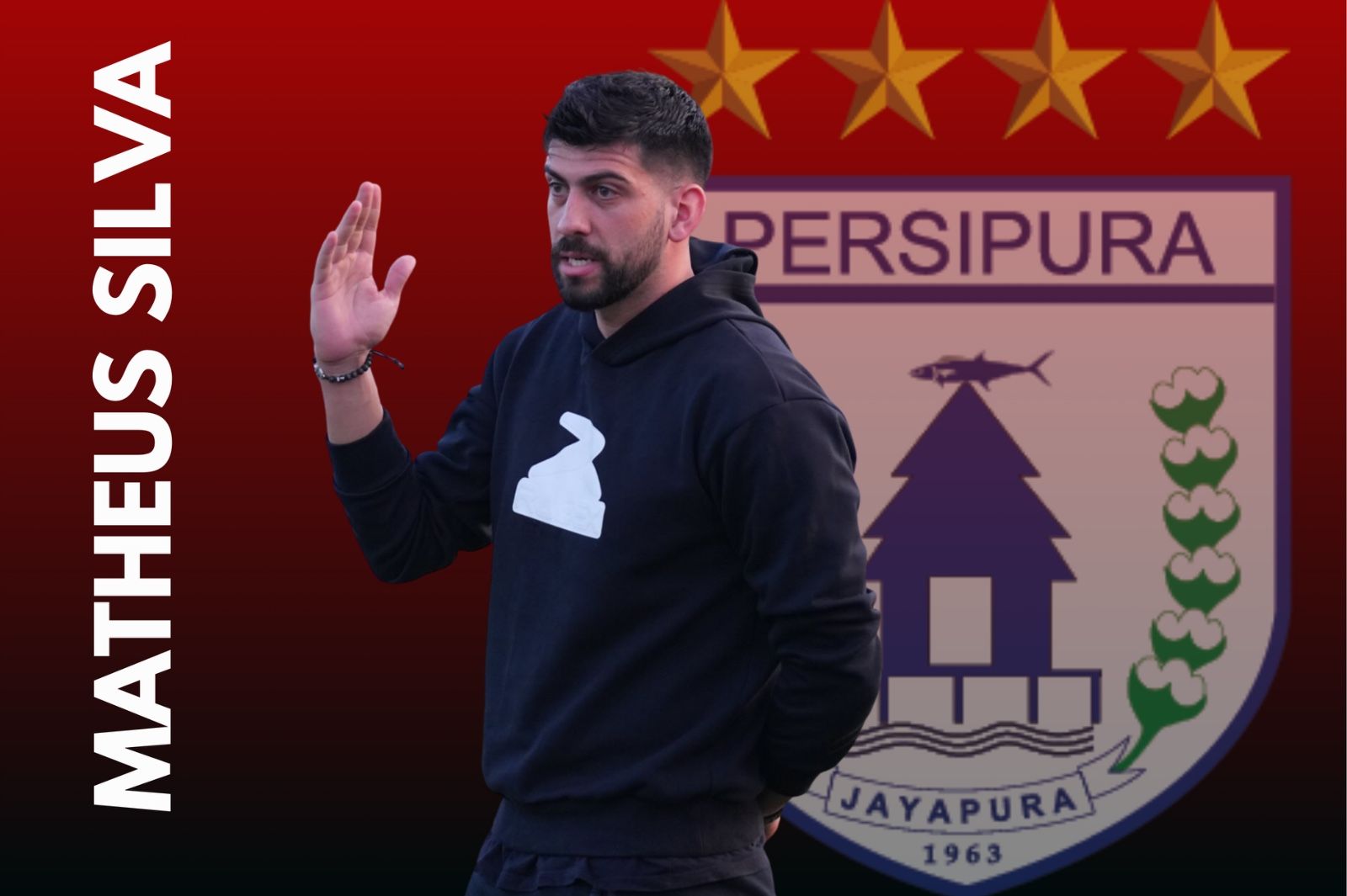 Matheus Silva (Persipura Jayapura). (Foto: Dok. Persipura/Grafis: Skor.id)