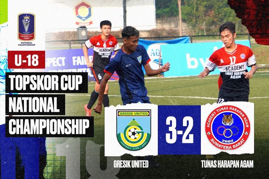 TCNC U-18 2023: Kalahkan Tunas Harapan Agam, Pelatih Gresik United Ungkap Evaluasi Tim