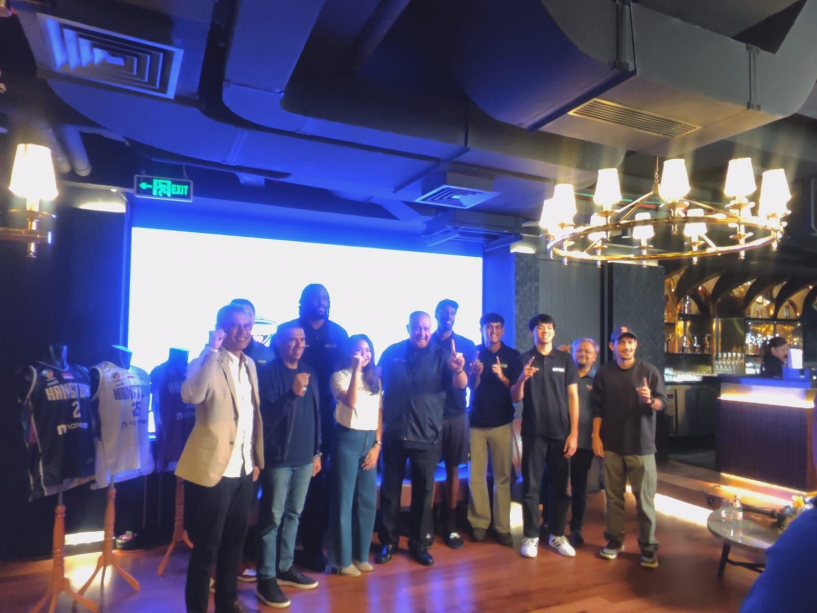 Mendapatkan dukungan penuh dari sponsor, Hangtuah Jakarta Siap Sambut Playoff IBL 2025. (Gangga Basudewa/Skor.id)