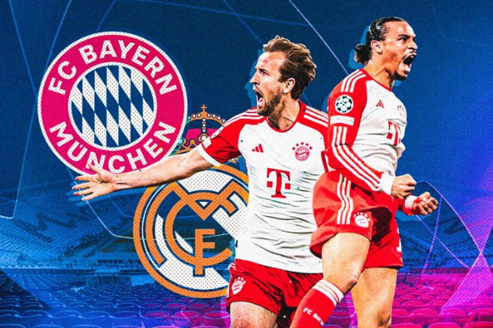 Harry Kane dan Leroy Sane bisa menjadi faktor pembeda Bayern Munchen pada leg kedua semifinal Liga Champions 2023-2024 di kandang Real Madrid, Rabu (8/5//2024) malam atau Kamis dini hari WIB. (Hendy AS/Skor.id)