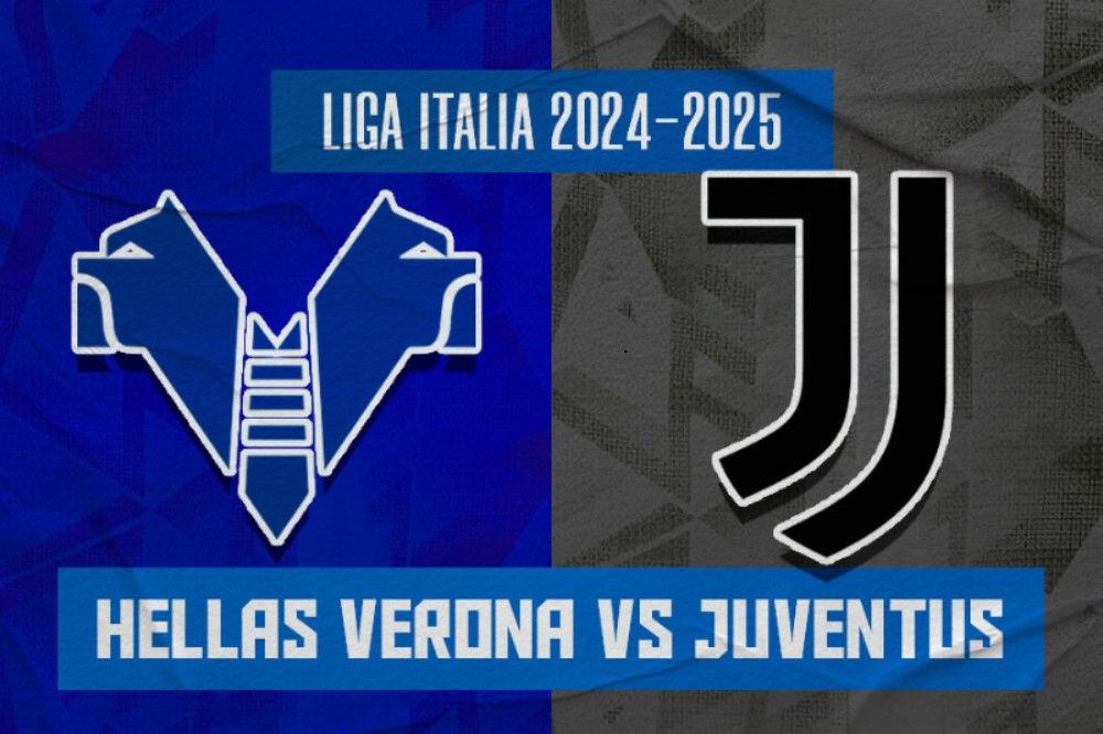 Hellas Verona vs Juventus di Liga Italia 2024-2025. (Hendy Andika/Skor.id).