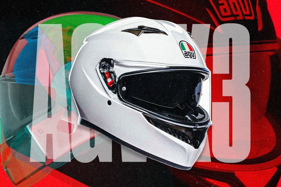 AGV Perkenalkan Helm Full-Face K3 yang Didesain Ulang