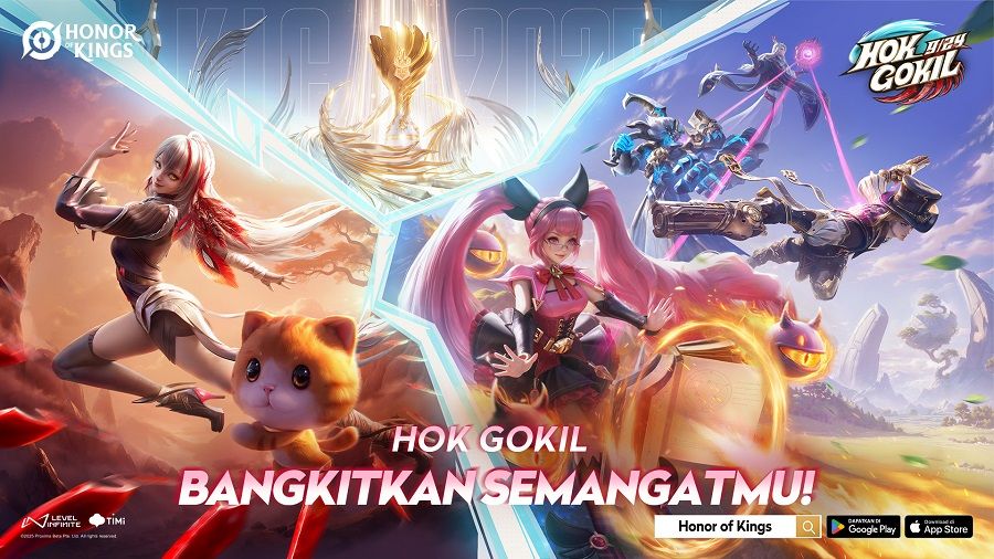 HoK Gokil tema update baru Honor of Kings. (HOK)