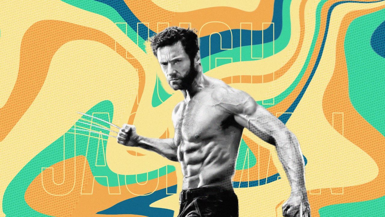 Hugh Jackman berperan sebagai Wolverine dalam film Deadpool 3. (Hendy AS/Skor.id)