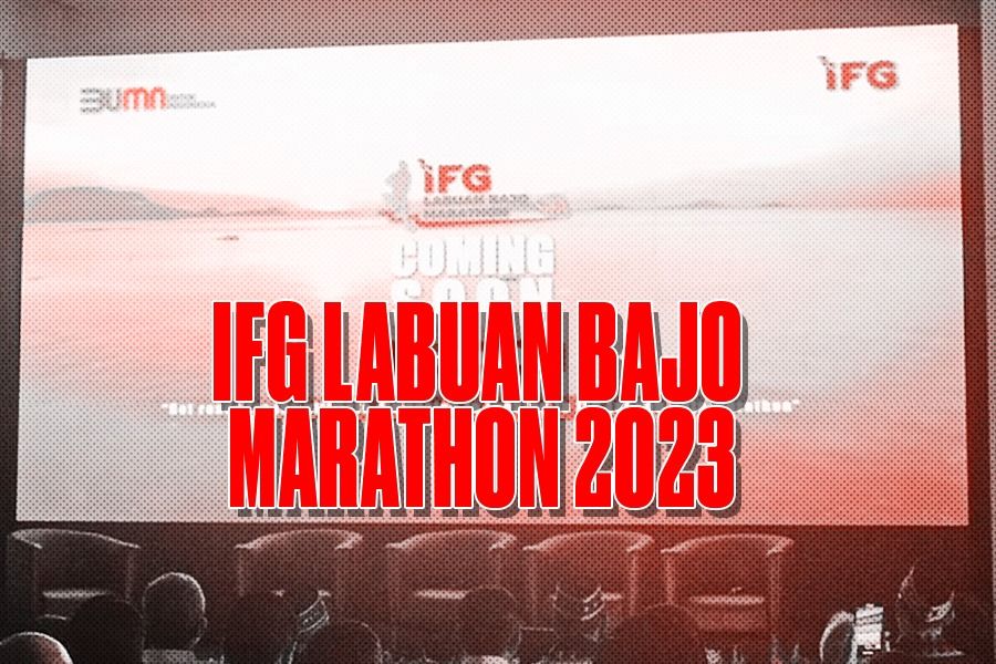 IFG Labuan Bajo Marathon 2023. (Wiryanto/Skor.id)