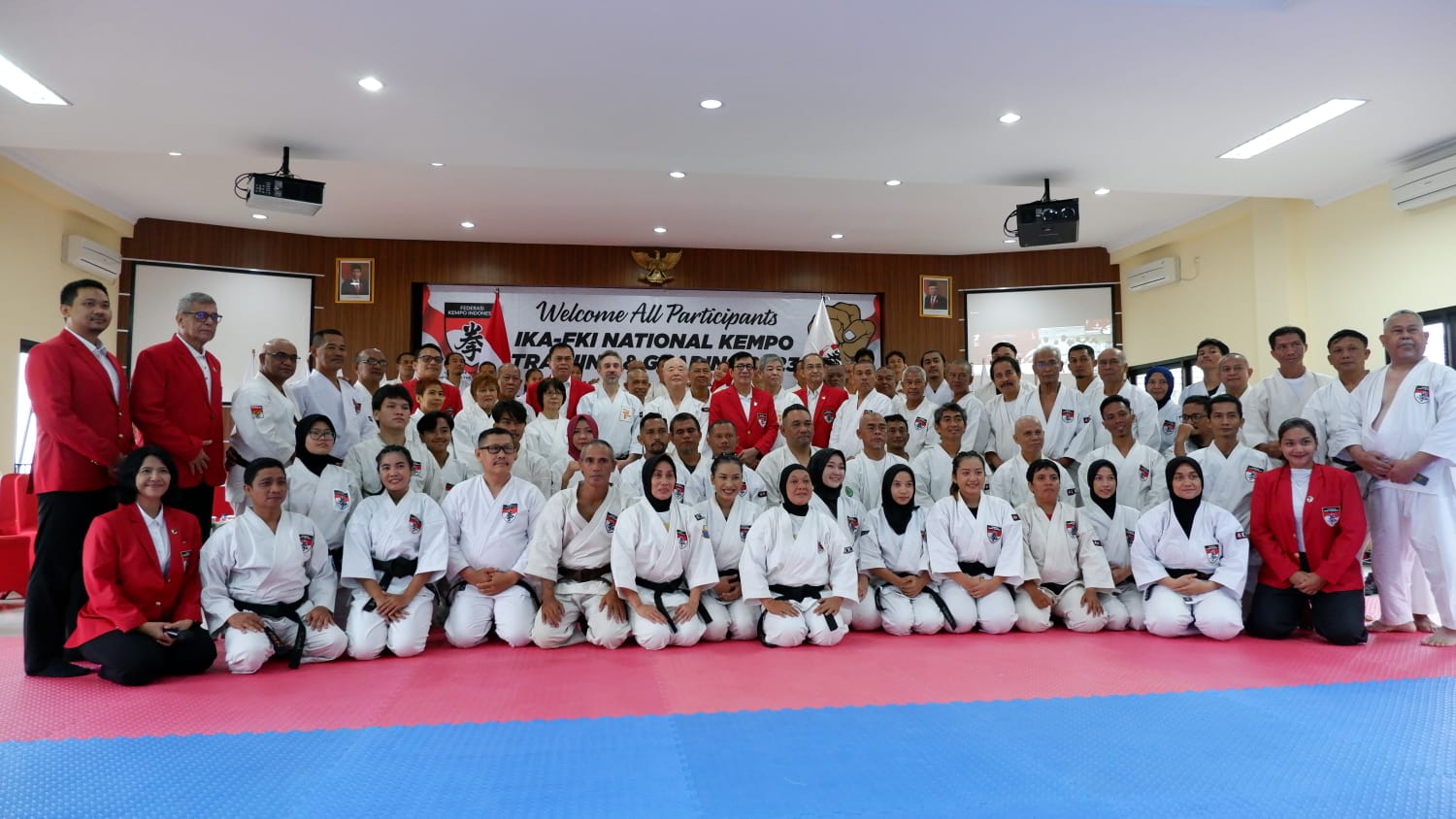 National Kempo Training and Grading 2023, PP FKI Datangkan 4 Sensei Asing