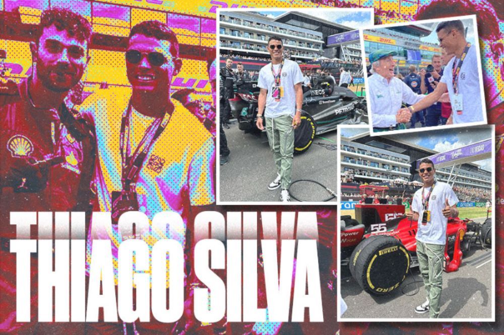 Thiago Silva di Sirkuit Silverstone, Inggris. (M. Yusuf/Skor.id)