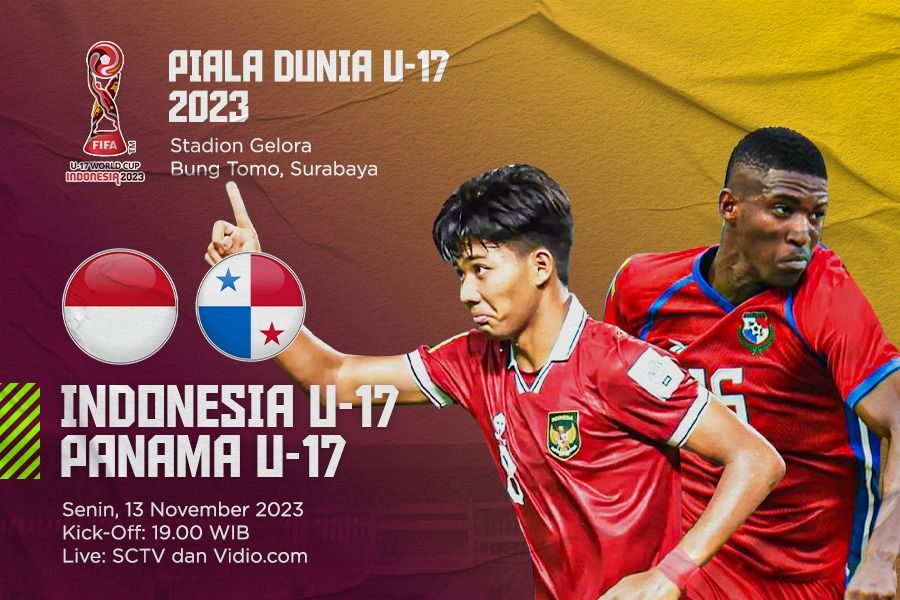 Cover Pertandingan Timnas U-17 Indonesia vs Panama di Piala Dunia U-17 2023. (Dede Sopatal Mauladi/Skor.id)