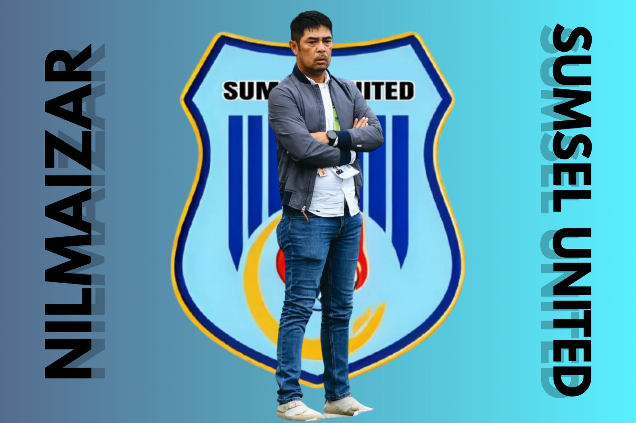 Pelatih Sumsel United, Nilmaizar. (Grafis: Skor.id)