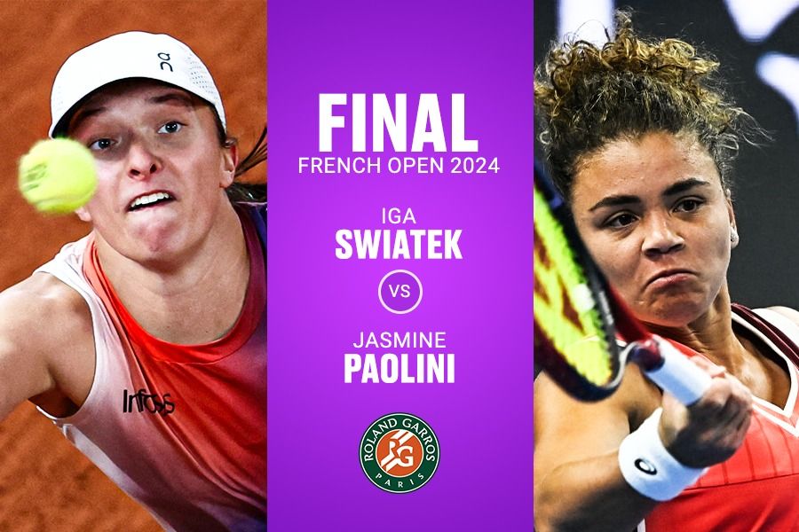 Final French Open 2024 Pertemukan Iga Swiatek dengan Jasmine Paolini