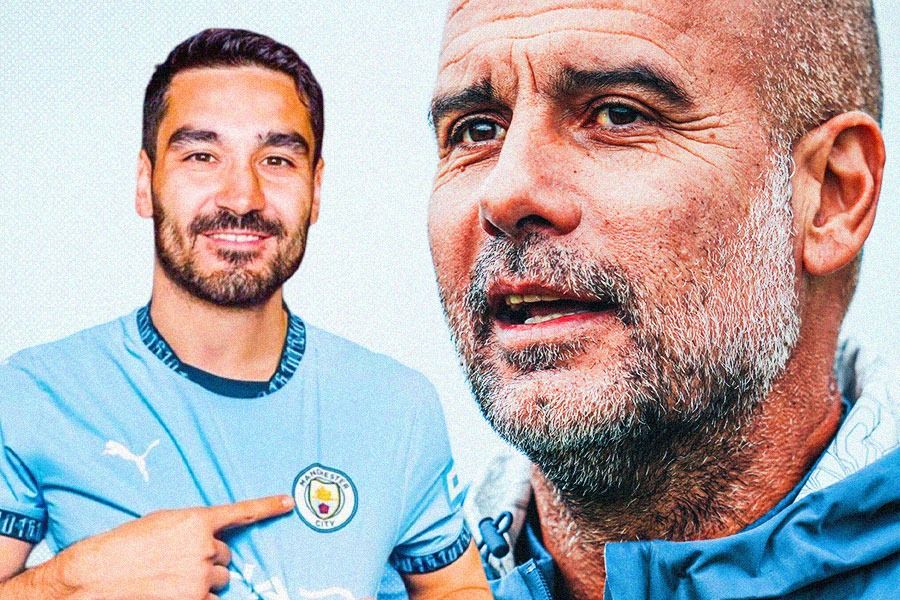 Ilkay Gundongan resmi kembali ke Manchester City. (Hendy Andika/Skor.id).