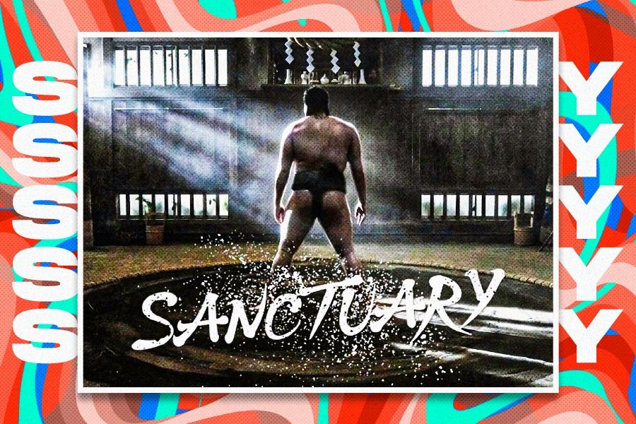 Ilustrasi film Sanctuary. (Dede Mauladi/Skor.id)