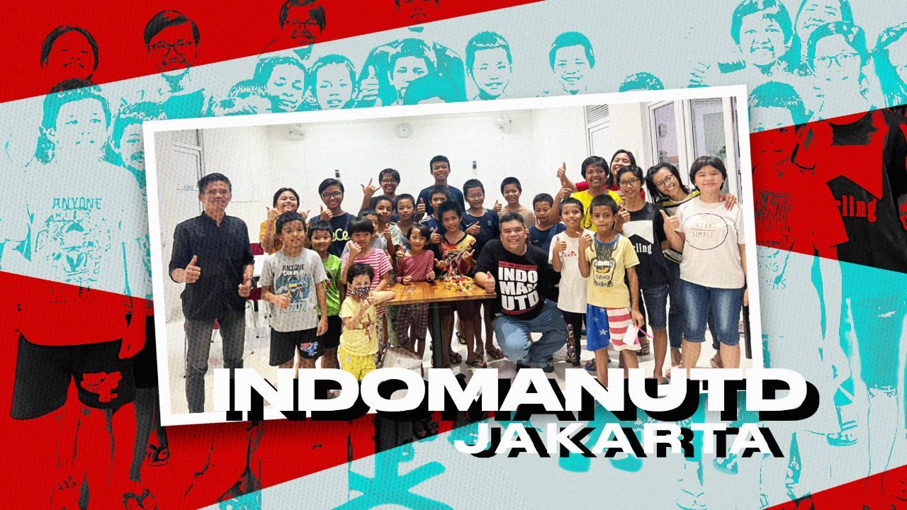 Indomanutd Jakarta menggelar kegiatan sosial dalam rangkaian ulang tahun ke-23 mereka yang mengambil tema Recharge. (Hendy AS/Skor.id)