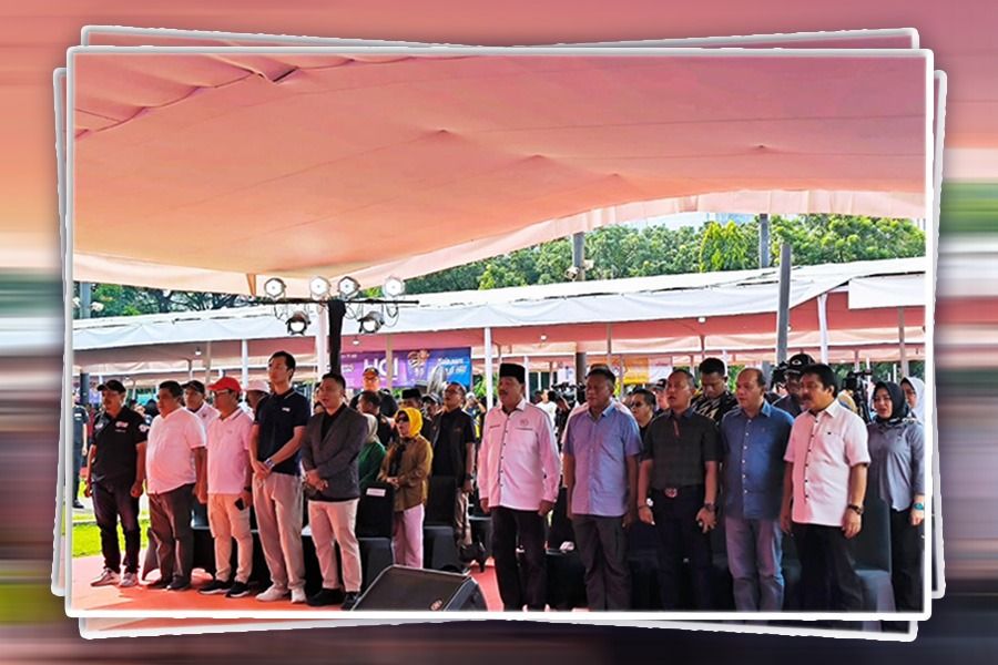 Pembukaan Indonesia Domino Tournament 2025 di Gelora Bung Karno (GBK), Jakarta, Sabtu, 15 November 2025. (Grafis: Kevin/Skor.id)
