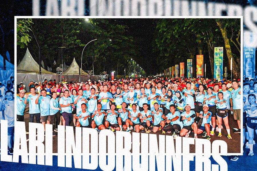 Selesaikan Tantangan, Puluhan Pelari Indorunners Berhasil Finis Perdana Full Marathon 