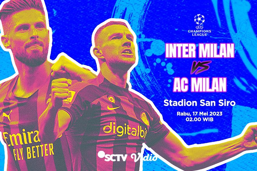 Hasil Inter Milan vs AC Milan: Menang 1-0, I Nerazzurri Melaju ke Final Liga Champions