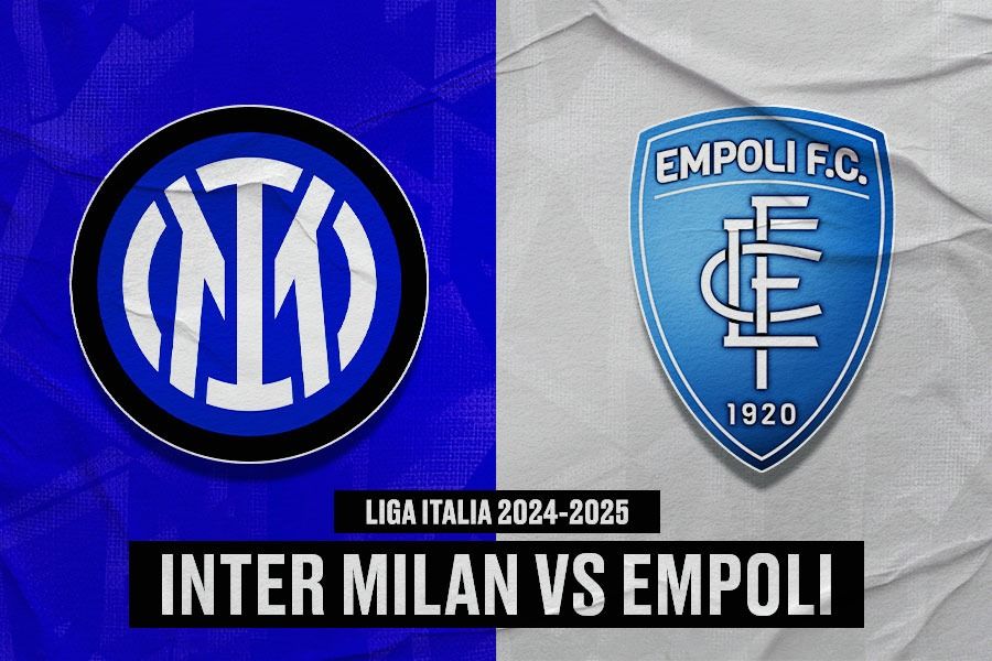 Laga Inter Milan vs Empoli di Liga Italia 2024-2025. (Yusuf/Skor.id).