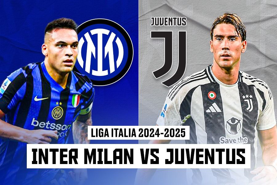 Prediksi dan Link Live Streaming Inter Milan vs Juventus di Liga Italia 2024-2025