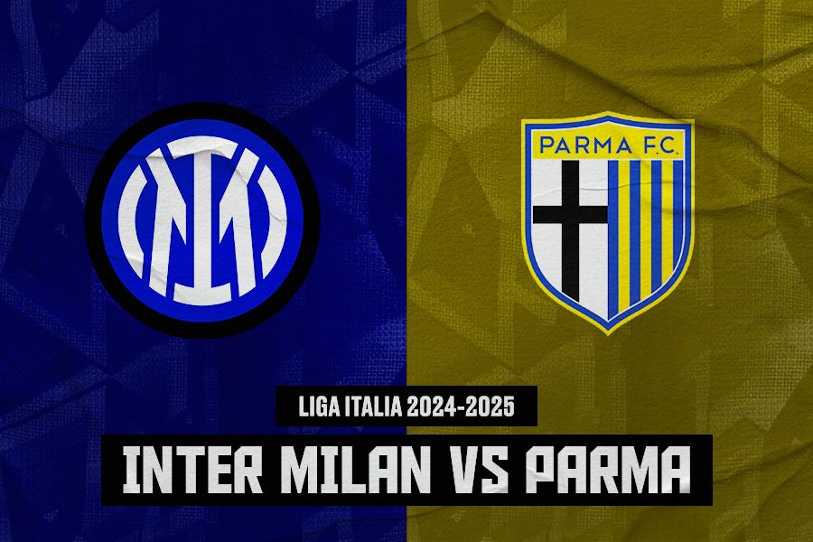 Laga Inter Milan vs Parma di Liga Italia 2024-2025. (Jovi Arnanda/Skor.id).