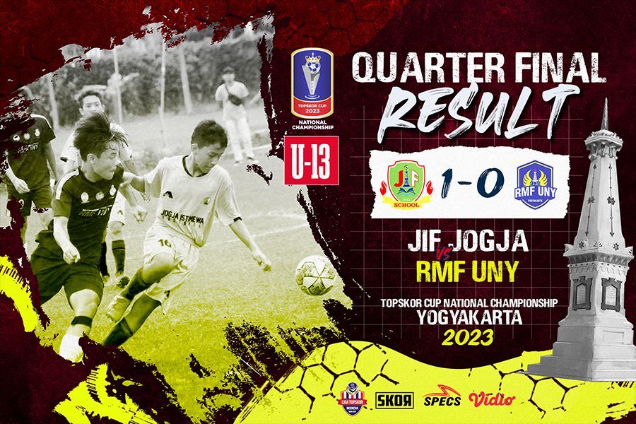 Taklukkan Tim Juara Liga TopSkor U-13 DIY, JIF Jogja Pastikan Tampil di Final TCNC U-13 2023