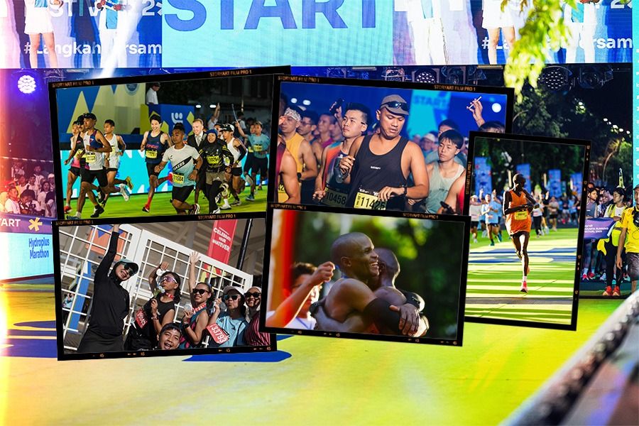 Wondr Jakarta Running Festival (JRF) 2025 sukses digelar di Jakarta. (Foto: JRF, Grafis: Kevin Bagus Prinusa/Skor.id).