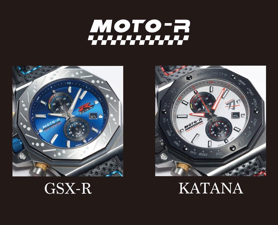 Jam Tangan Suzuki GSX-R dan Katana Edisi Terbatas dari Suzuki x Kentex (IG Kentex Japan)