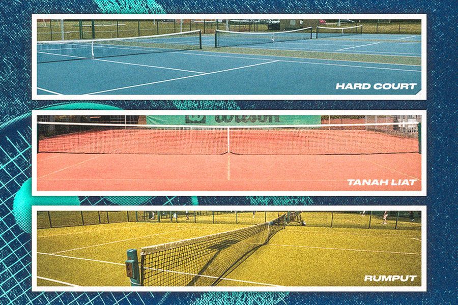 Mengenal 3 Jenis Permukaan Lapangan Tenis, Beda Material Beda Karakter