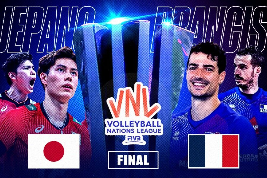 Jepang Vs Prancis di final VNL 2024