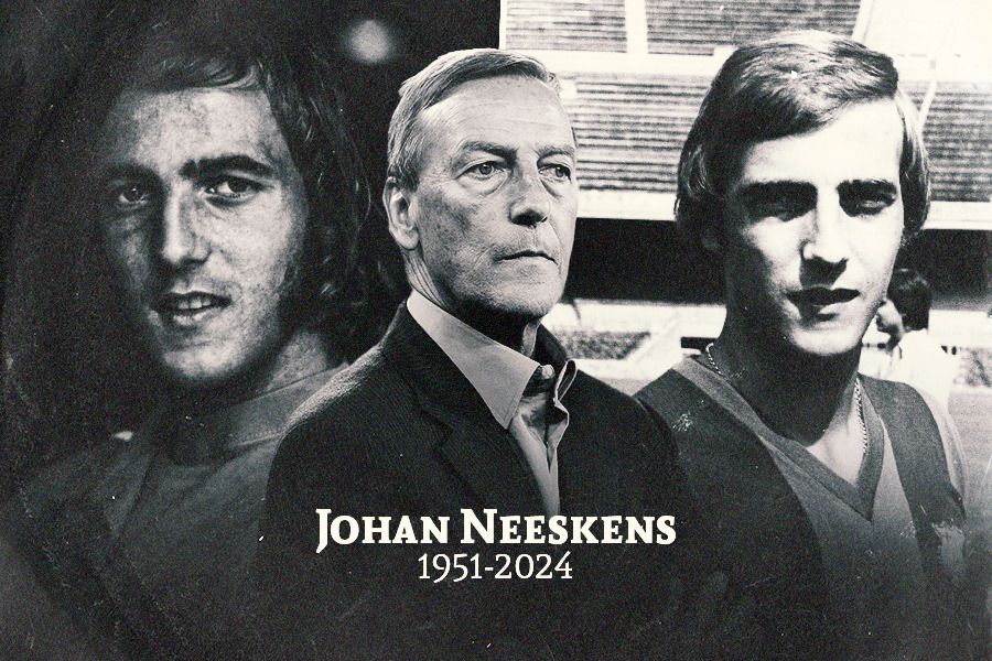 Johan Neeskens, legenda sepak bola Belanda, meninggal dunia. (Jovi Arnanda/Skor.id).