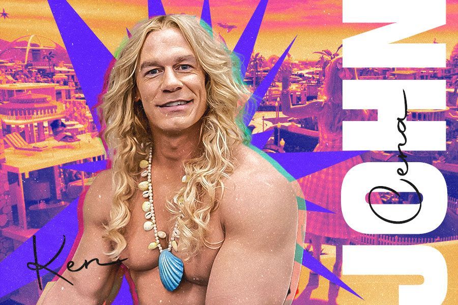 John Cena sebagai Kenmaid dalam film Barbie. (M. Yusuf/Skor.id)