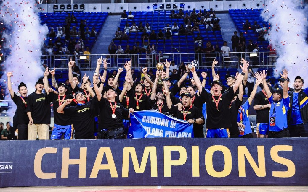 Satria Muda Bandung Juara IBL All Indonesian 2025. (IBL)