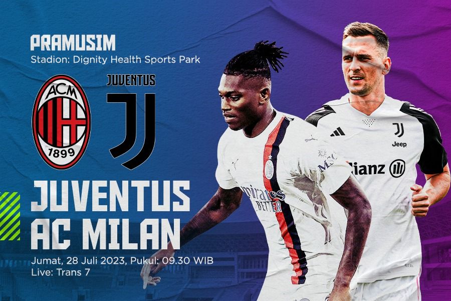 Hasil Juventus vs AC Milan: Nyonya Tua Menang 4-3 dalam Adu Penalti